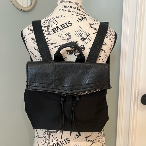 Botkier Handbags - NWOT Botkier New York Mini Black Backpack | Adjustable Straps | Snap Closure